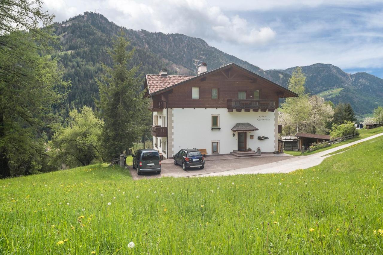 Ferienwohnung Cesa Gravina Suaut St. Ulrich in Gröden Exterior foto