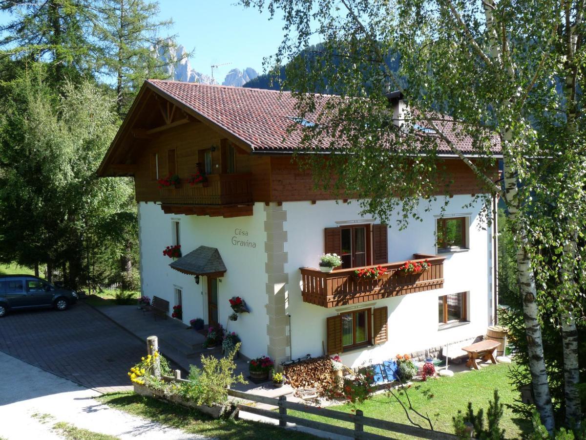 Ferienwohnung Cesa Gravina Suaut St. Ulrich in Gröden Exterior foto